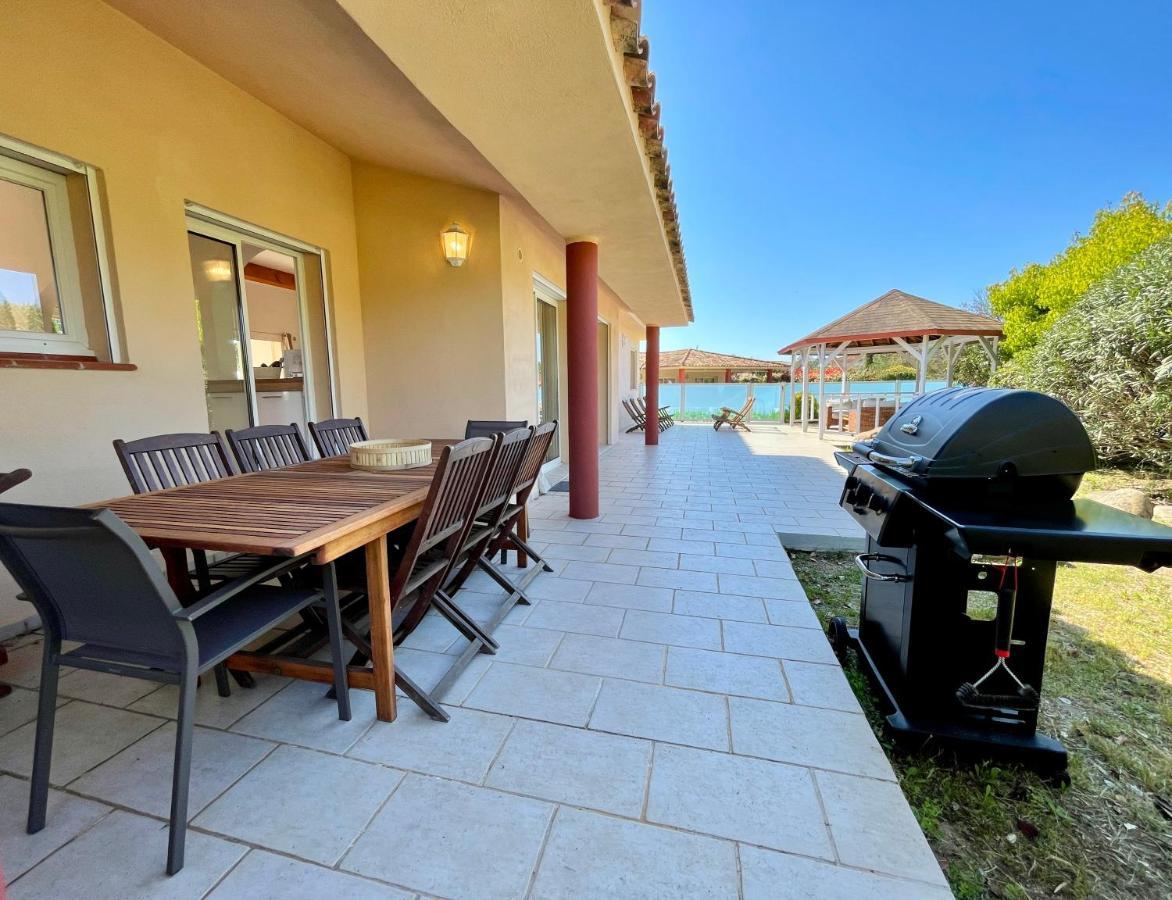 Villas Cala Corsa - 3 Et 4 Chambres - Cala Rossa Porto-Vecchio - Villas Entierement Climatisees Avec Piscine Chauffee Partagee Et Piscines Privees - Internet Gratuit Dış mekan fotoğraf